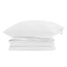 Duvet 2 în 1 cu pernă 2 pcs Alb Pene de rață - WALTI WALTI
