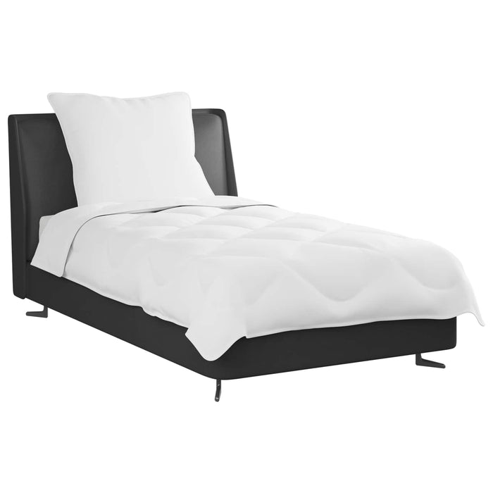 Pilotă de vară cu pernă 2 pcs Alb Microfibră - WALTI WALTI