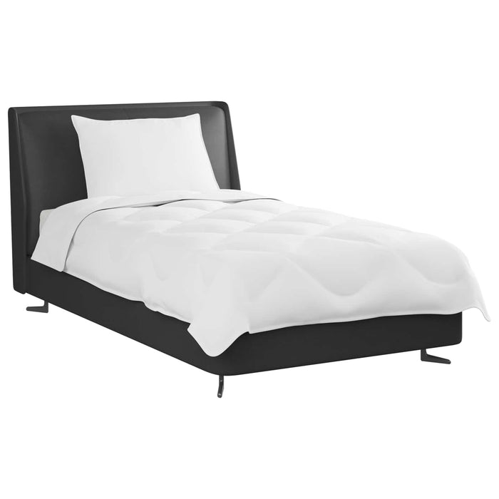 Pilotă de vară cu pernă 2 pcs Alb Microfibră - WALTI WALTI