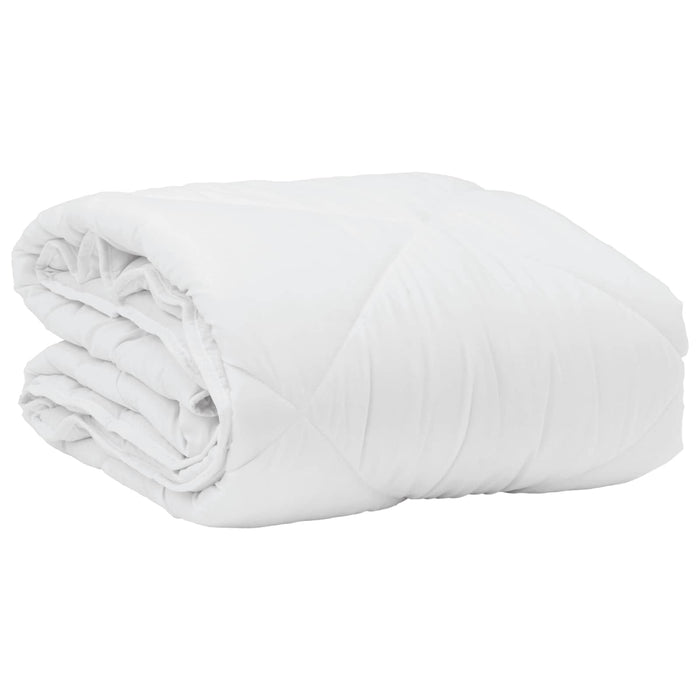 Pilotă de vară cu pernă 2 pcs Alb Microfibră - WALTI WALTI