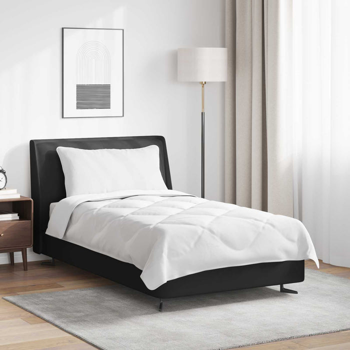 Duvet pentru Toate Sezoanele cu pernă 2 pcs Alb Microfibră - WALTI WALTI