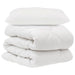 Set de Pături cu pernă 2 pcs Alb Microfibră - WALTI WALTI