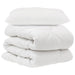Set de Pături cu pernă 2 pcs Alb Microfibră - WALTI WALTI