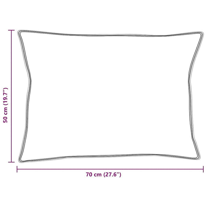 Set de Pături cu pernă 2 pcs Alb Microfibră - WALTI WALTI