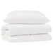 Set de Pături cu pernă 2 pcs Alb Microfibră - WALTI WALTI