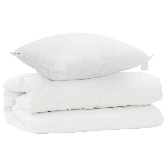Set de Pături cu pernă 2 pcs Alb Microfibră - WALTI WALTI