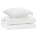 Set de Pături cu pernă 2 pcs Alb Microfibră - WALTI WALTI