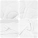 Set de Pături cu pernă 2 pcs Alb Microfibră - WALTI WALTI