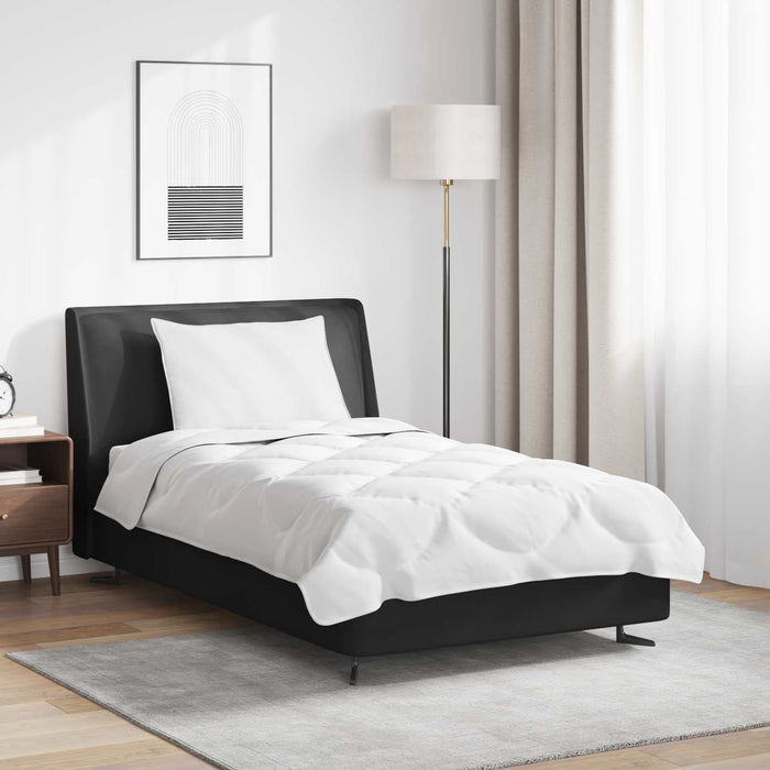 Set de Pături cu pernă 2 pcs Alb Microfibră - WALTI WALTI