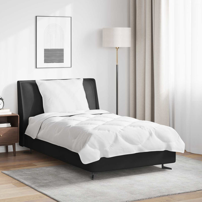 Set de Pături cu pernă 2 pcs Alb Microfibră - WALTI WALTI