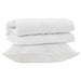 Set de Pături cu pernă 2 pcs Alb Microfibră - WALTI WALTI