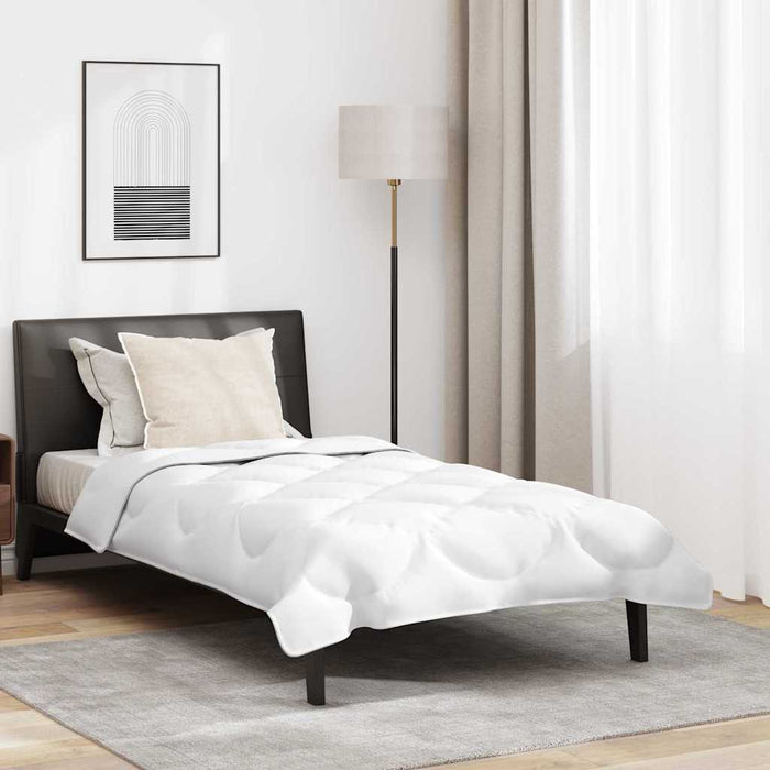 Pilotă cu pernă 2 pcs Alb 140 x 200 cm Microfibră - WALTI WALTI