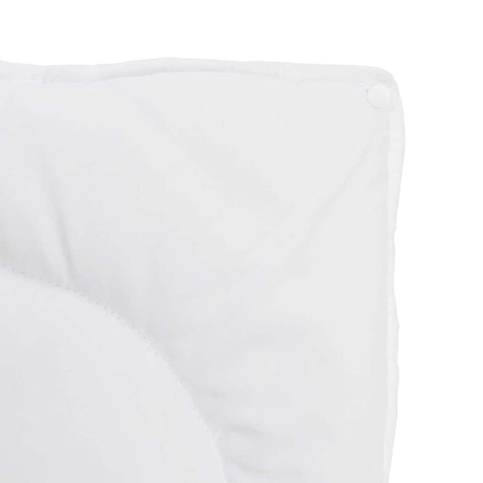 Pilotă cu pernă 2 pcs Alb 155 x 200 cm Microfibră - WALTI WALTI