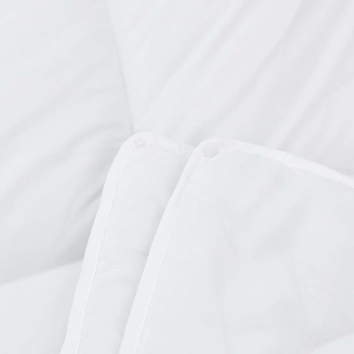 Pilotă cu pernă 2 pcs Alb 155 x 200 cm Microfibră - WALTI WALTI