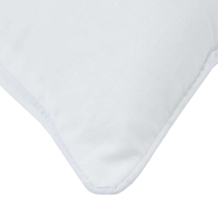 Pilotă cu pernă 2 pcs Alb 155 x 200 cm Microfibră - WALTI WALTI