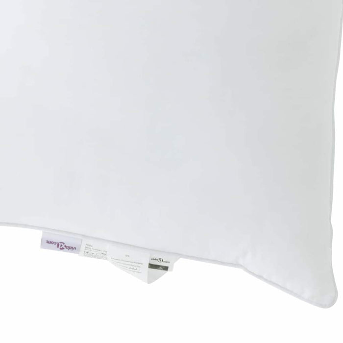 Pilotă cu pernă 2 pcs Alb 155 x 200 cm Microfibră - WALTI WALTI
