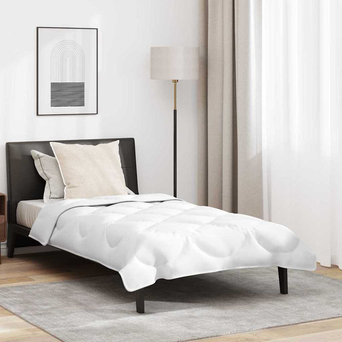Pilotă cu pernă 2 pcs Alb 155 x 200 cm Microfibră - WALTI WALTI