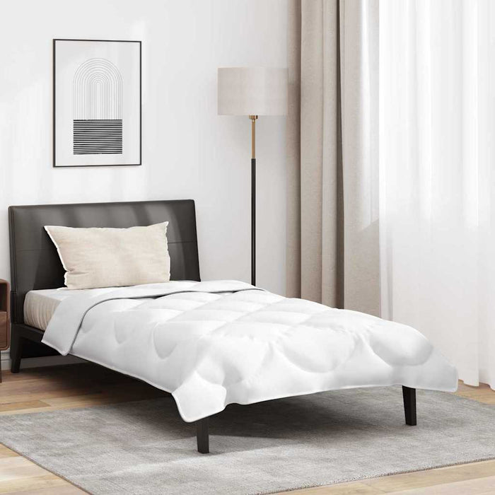 Pilotă cu pernă 2 pcs Alb 135 x 220 cm Microfibră - WALTI WALTI