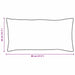 Pilotă cu pernă 2 pcs Alb 135 x 220 cm Microfibră - WALTI WALTI