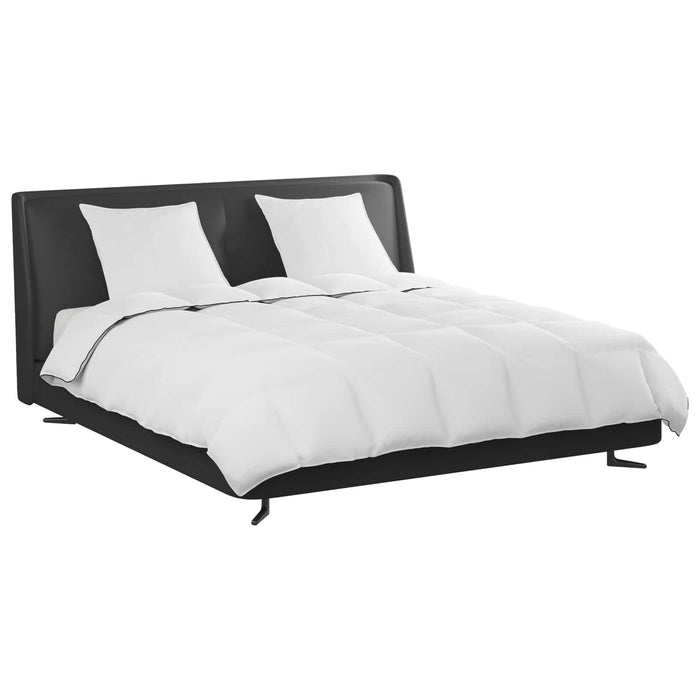 Duvet de iarnă cu pernă 3 pcs Alb Pene de rață - WALTI WALTI