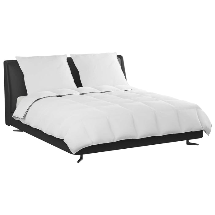 Duvet de iarnă cu pernă 3 pcs Alb Pene de rață - WALTI WALTI