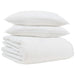 Duvet de iarnă cu pernă 3 pcs Alb Pene de rață - WALTI WALTI