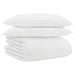 Duvet de iarnă cu pernă 3 pcs Alb Pene de rață - WALTI WALTI