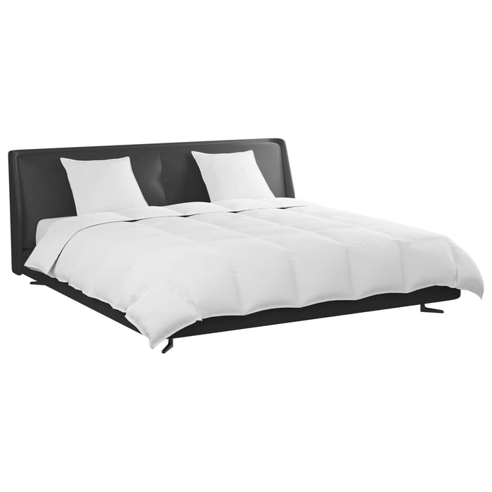 Set de Pături cu pernă 3 pcs Alb Pene de rață - WALTI WALTI