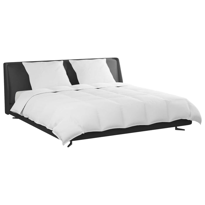 Set de Pături cu pernă 3 pcs Alb Pene de rață - WALTI WALTI