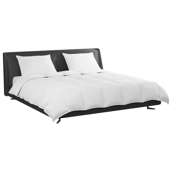 Set de Pături cu pernă 3 pcs Alb Pene de rață - WALTI WALTI