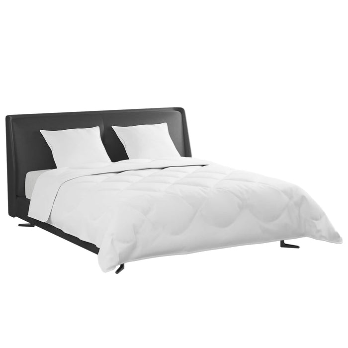 Set de Pături cu pernă 3 pcs Alb Pene de rață - WALTI WALTI