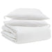 Set de Pături cu pernă 3 pcs Alb Pene de rață - WALTI WALTI