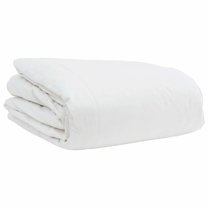 Set de Pături cu pernă 3 pcs Alb Pene de rață - WALTI WALTI