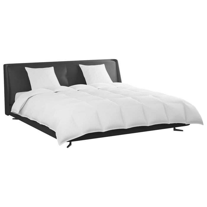 Set de Pături cu pernă 3 pcs Alb Pene de rață - WALTI WALTI