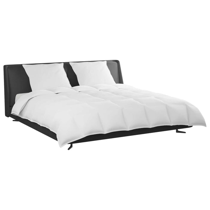 Set de Pături cu pernă 3 pcs Alb Pene de rață - WALTI WALTI