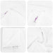 Set de Pături cu pernă 3 pcs Alb Pene de rață - WALTI WALTI