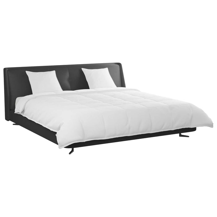 Set de Pături cu pernă 3 pcs Alb Pene de rață - WALTI WALTI