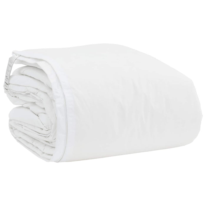 Set de Pături cu pernă 3 pcs Alb Pene de rață - WALTI WALTI