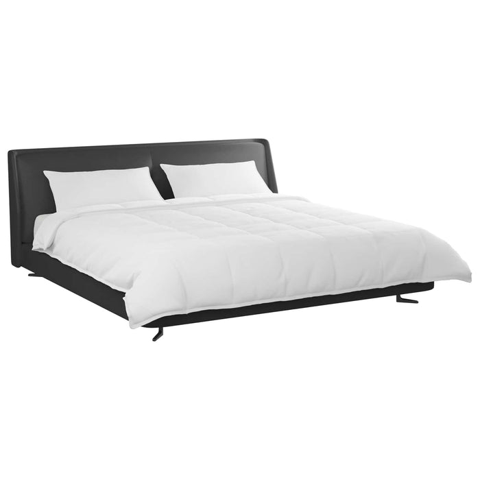 Set de Pături cu pernă 3 pcs Alb Pene de rață - WALTI WALTI