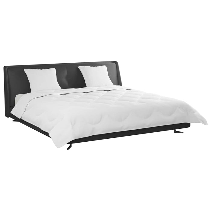 Pilotă de vară cu pernă 3 pcs Alb Microfibră - WALTI WALTI