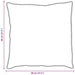 Pilotă de vară cu pernă 3 pcs Alb Microfibră - WALTI WALTI