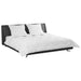 Pilotă cu pernă 3 pcs Alb Microfibră - WALTI WALTI