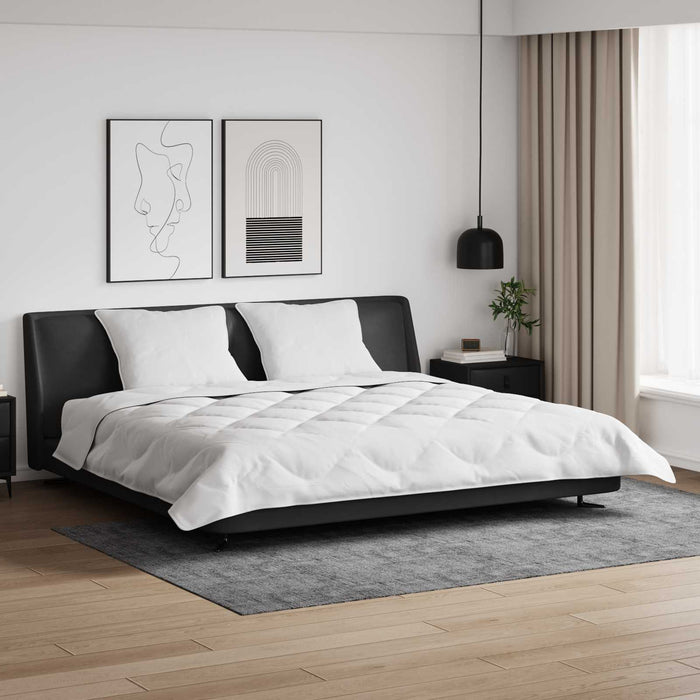 Duvet de iarnă cu pernă 3 pcs Alb Microfibră - WALTI WALTI