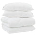 Duvet de iarnă cu pernă 3 pcs Alb Microfibră - WALTI WALTI