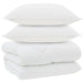 Duvet de iarnă cu pernă 3 pcs Alb Microfibră - WALTI WALTI