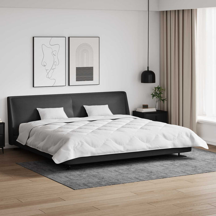 Duvet de iarnă cu pernă 3 pcs Alb Microfibră - WALTI WALTI