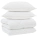 Duvet de iarnă cu pernă 3 pcs Alb Microfibră - WALTI WALTI