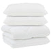 Duvet cu perne cu pernă 3 pcs Alb Microfibră și Pene de Rață - WALTI WALTI