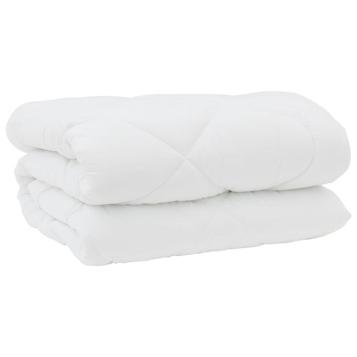 Duvet cu perne cu pernă 3 pcs Alb Microfibră și Pene de Rață - WALTI WALTI