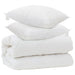 Duvet cu perne cu pernă 3 pcs Alb Microfibră - WALTI WALTI